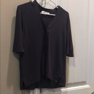 Loft short sleeve cardigan sweater size large